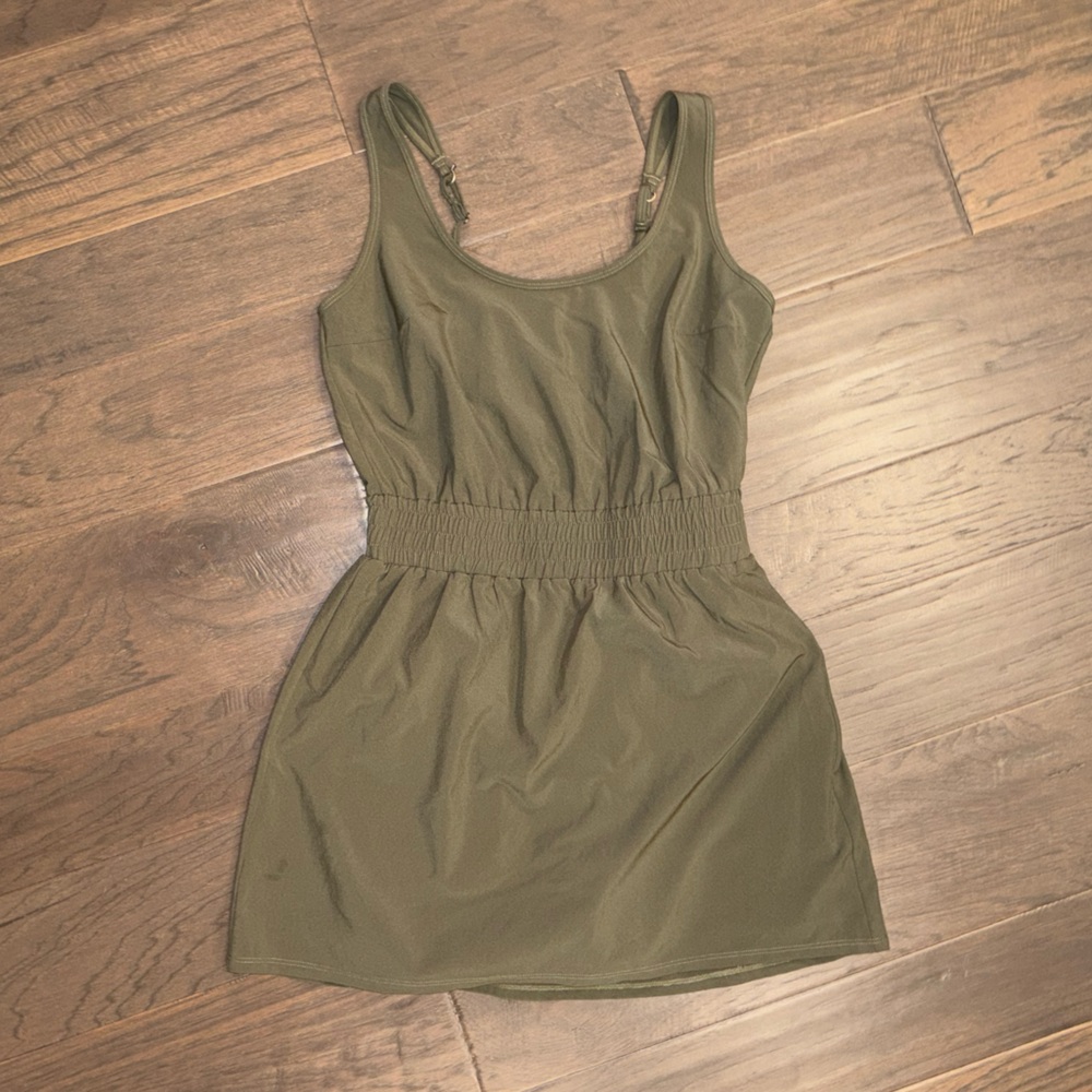 Abercrombie & Fitch Olive Mini Dress